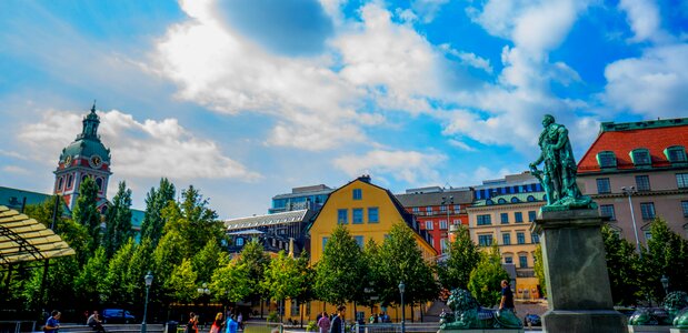 Architecture skyline europe photo