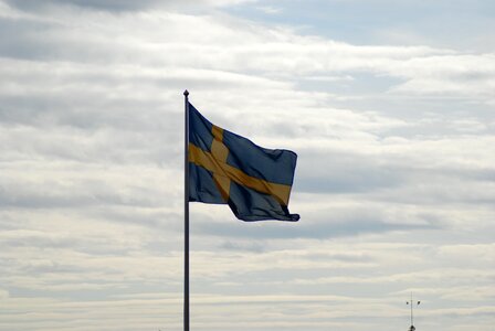 Symbol flag wind photo