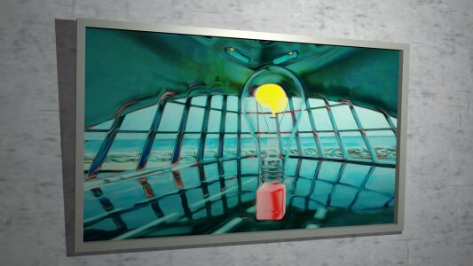 Painting watercolor art