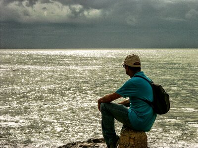 Mediterranean sea cloudy rides