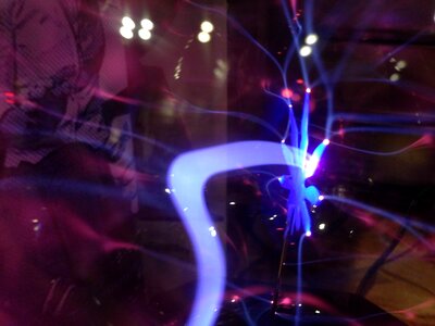 Electricity glass globe