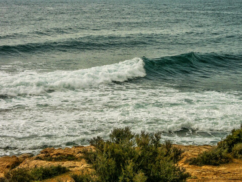 Mediterranean sea cloudy rides