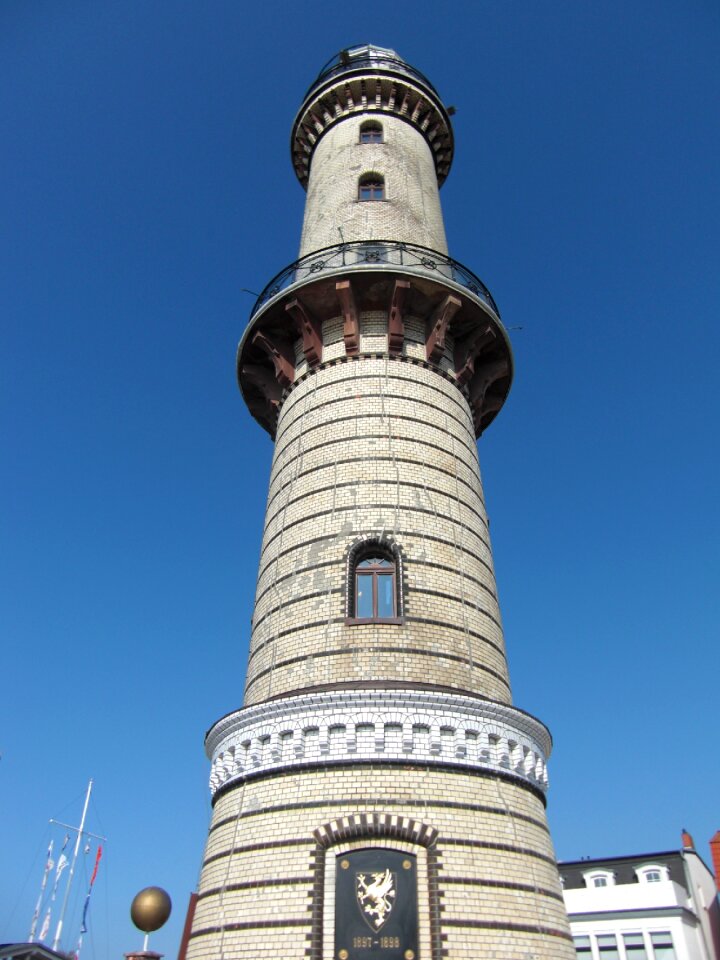 Seaside resort baltic sea lighthouse