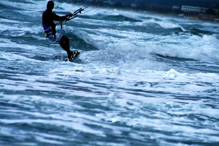 Wave sea sport photo