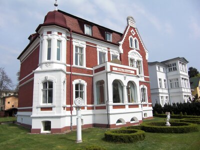 Mecklenburg western pomerania architecture villa photo