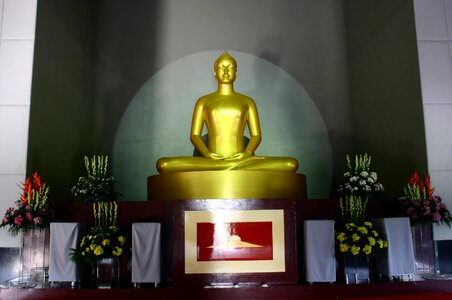 Buddhism meditation thailand photo