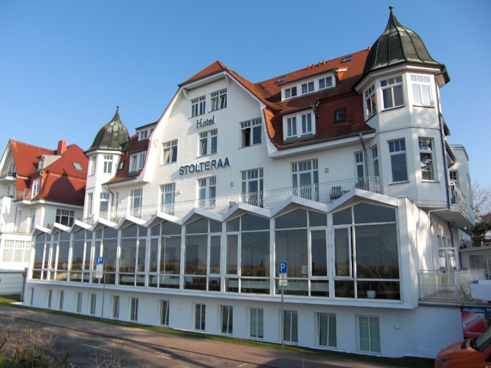 Northern germany building promenade