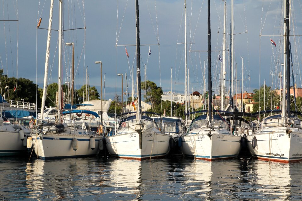 Sea boats water