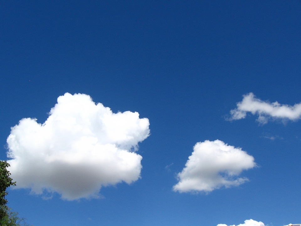 Blue weather climate