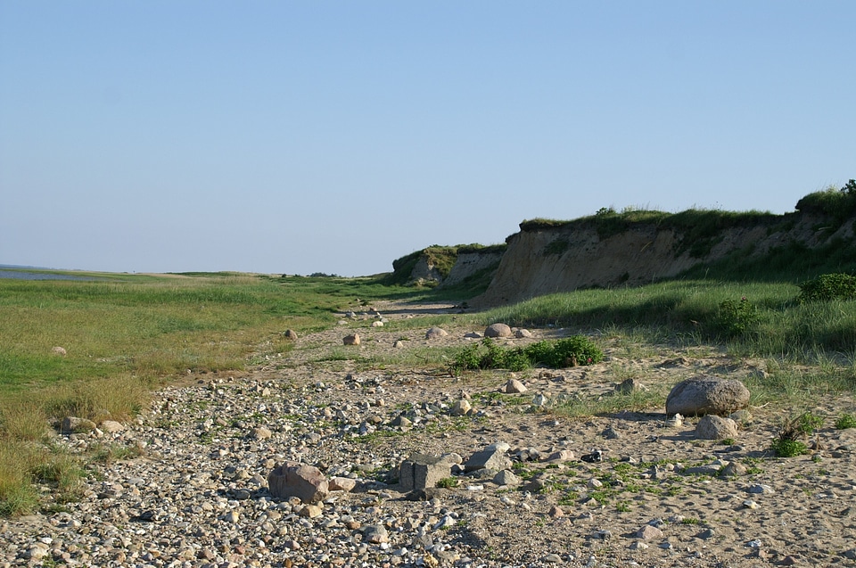 Bluff north sea denmark