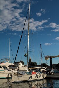 Water charter ship photo