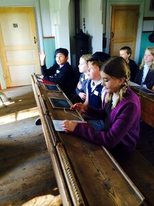 School sooner in sweden school museum