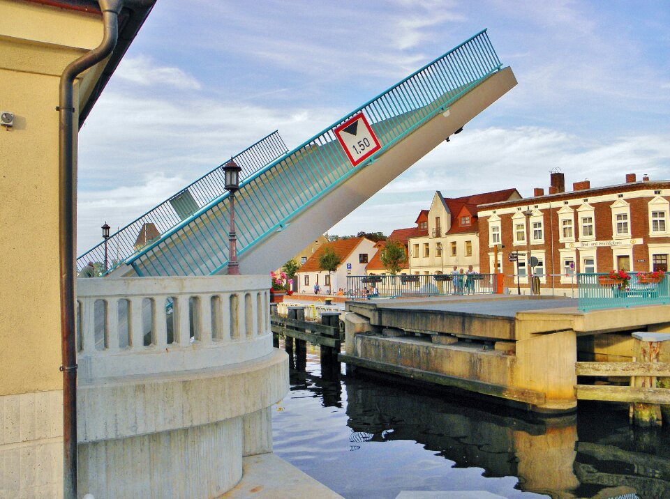 Port ueckermünde city ​​harbor