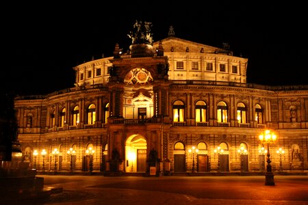 Opera house at night radeberger