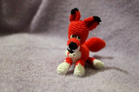 Red small adorable