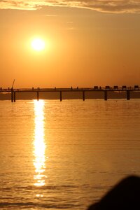 Sea sky sun