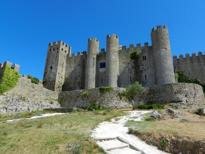 Castle obidos portugal photo