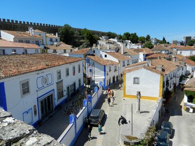Obidos portugal city photo