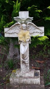 Religion cemetery statue photo
