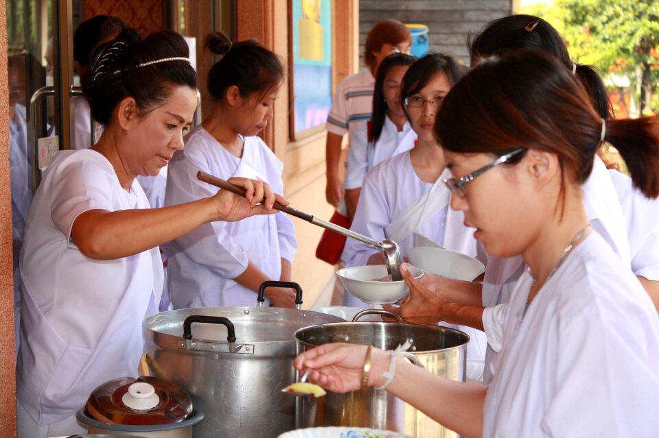 Women people cooking