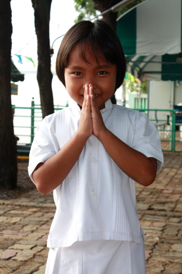 Buddhism thailand child