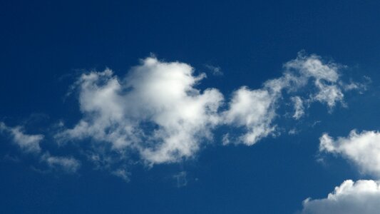 Clouds sky blue