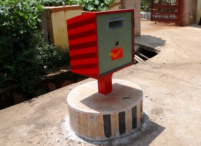 Post box dharwad post photo