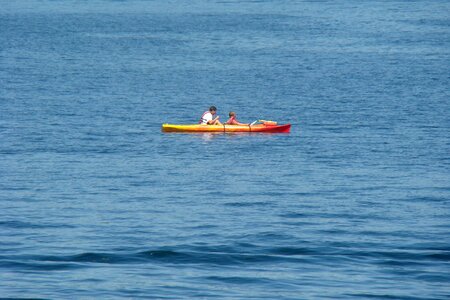 Boat kayaking sport photo