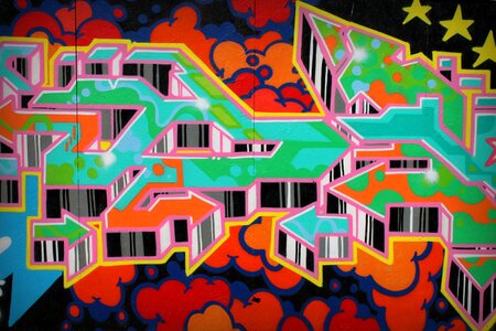 Colorful painting art