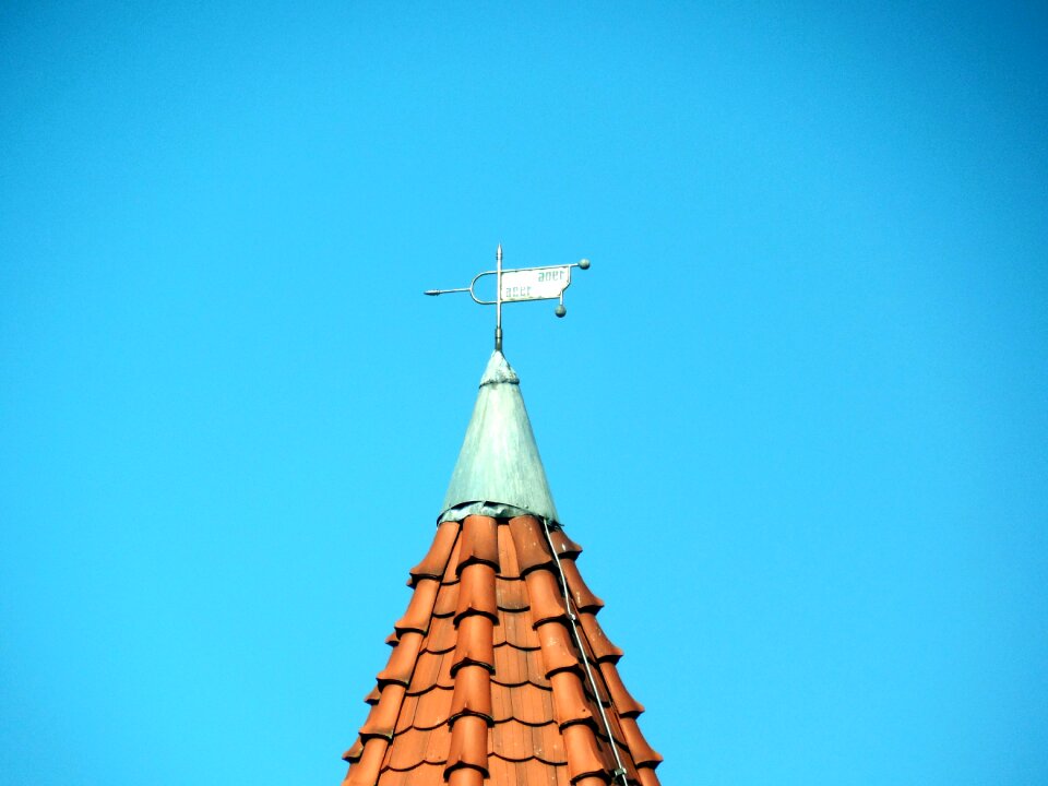 Weather weathervane wind direction sensor