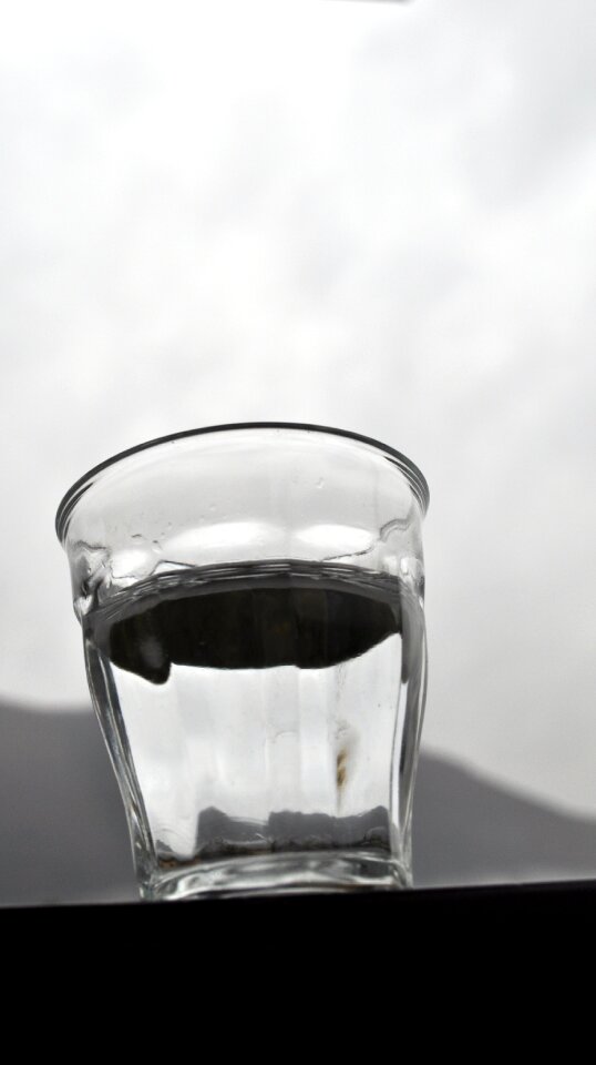 Glass transparency white