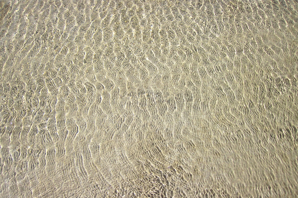 Ocean pattern ripple
