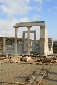 The old town monuments paros