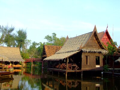 Thai river asian