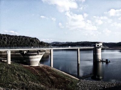 Barrage landscape drinking water