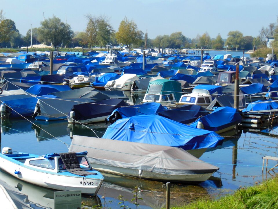 Port lake constance covered