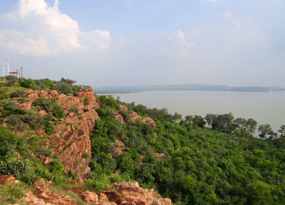 Backwaters cliff mountain