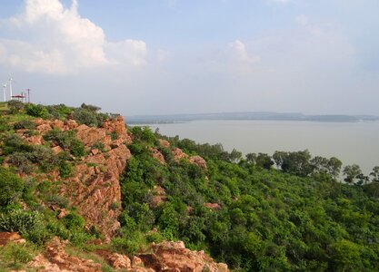 Backwaters cliff mountain