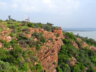 Backwaters cliff mountain