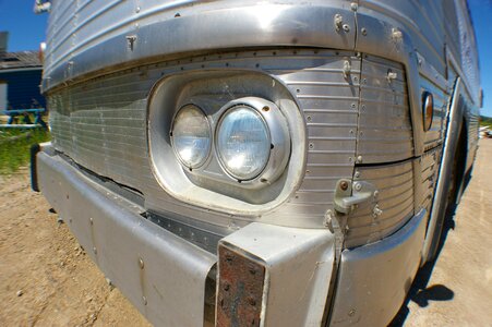 Chrome old bus