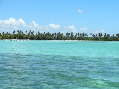 Nature blue water