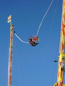 Fairground oktoberfest folk festival