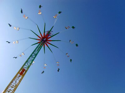 Folk festival ride carnies