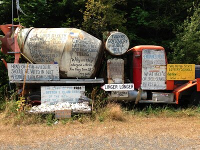 Odd truck political