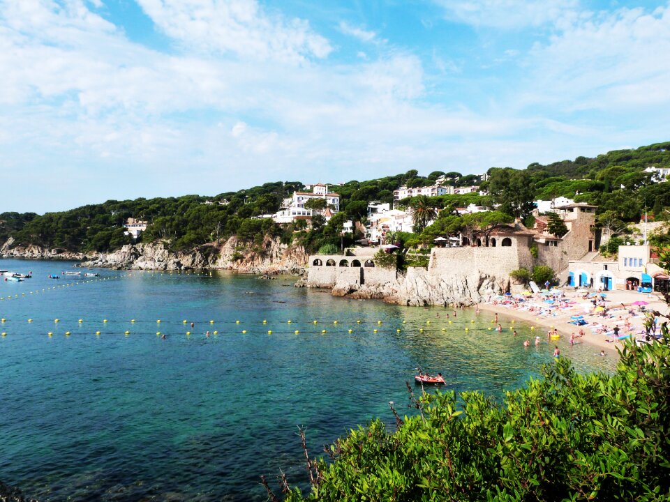 Mediterranean nature blue