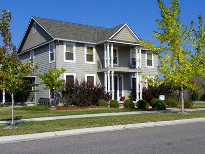 Property modern suburban photo