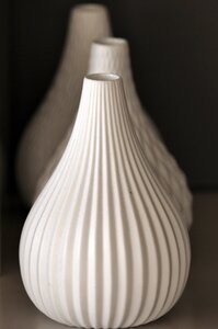 Pattern flower vase decoration photo