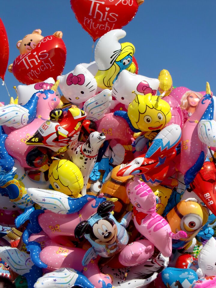 Ballons year market fair