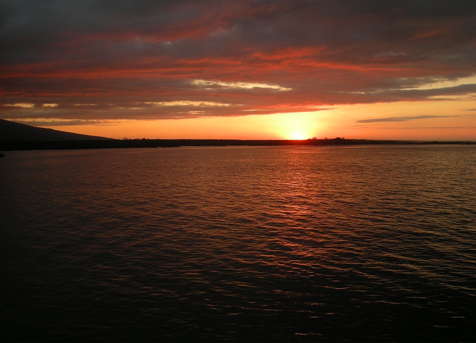 Sundown water island