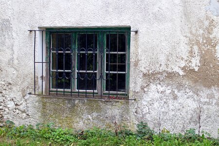 Window grilles facade building